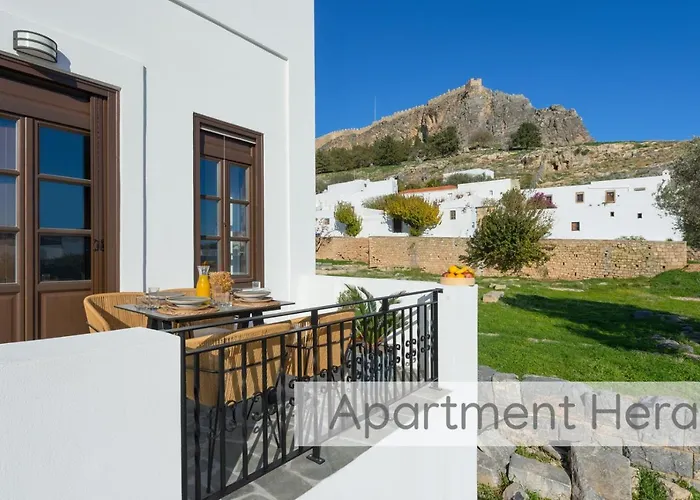 Amphitheater And Villa Lindos (Rhodes)