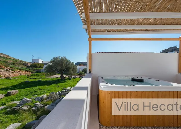 Villa Amphitheater And Lindos (Rhodes)