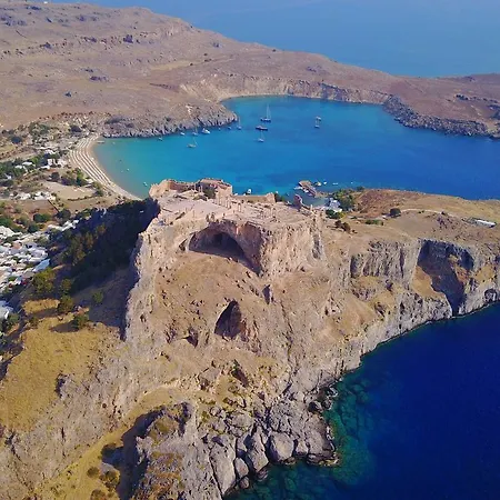 Amphitheater And Lindos (Rhodes)